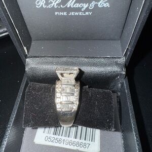 JCPenney 14 karat gold 3 cttw diamond ring